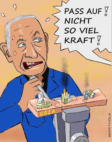 Cartoon: Der große Zermalmer (medium) by Barthold tagged israel,gaza,hamas,krieg,bodenoffensive,oktober,28,2023,benjamin,netanyahu,schraubstock,inkaufnahme,zivile,opfer,zerstörung,häuser,infrastruktur,cartoon,karikatur,barthold,israel,gaza,hamas,krieg,bodenoffensive,oktober,28,2023,benjamin,netanyahu,schraubstock,inkaufnahme,zivile,opfer,zerstörung,häuser,infrastruktur,cartoon,karikatur,barthold