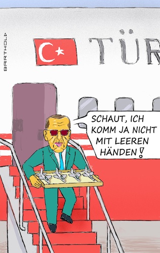 Erdogan zurück aus Vilnius Erdogan zurück aus Vilnius