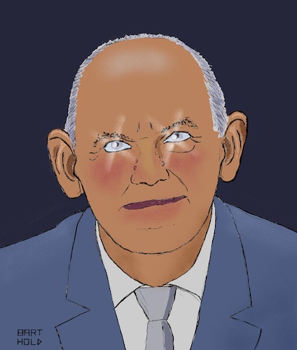 Cartoon: Ferdinand Piech - sein Blick (medium) by Barthold tagged ferdinand,piech,vorstand,aufsichtsrat,vw,volkswagen,tod