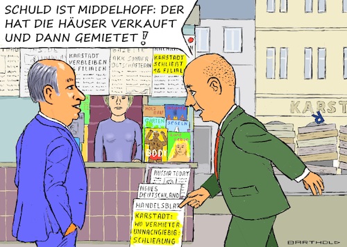 Cartoon: Filialschließungen (medium) by Barthold tagged karstadt,eigentümer,nrdc,equity,partners,berd,beetz,sanierung,16,filialschließungen,april,2024,fehlentscheidung,immobilienverkäufe,thomas,middelhoff,2006,tafelsilber,verscherbelt,kiosk,zeitungsstand,dialog,kunden,cartoon,karikatur,barthold,karstadt,eigentümer,nrdc,equity,partners,berd,beetz,sanierung,16,filialschließungen,april,2024,fehlentscheidung,immobilienverkäufe,thomas,middelhoff,2006,tafelsilber,verscherbelt,kiosk,zeitungsstand,dialog,kunden,cartoon,karikatur,barthold