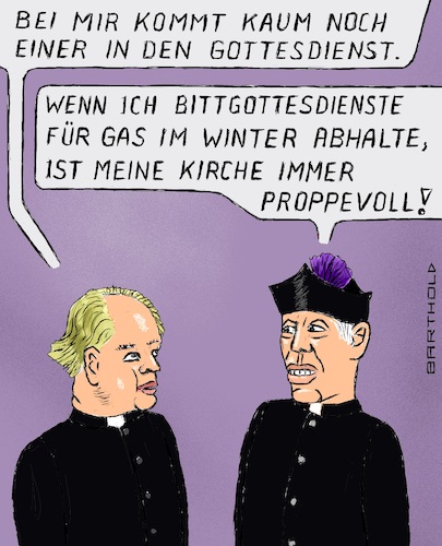 Cartoon: Geschäftsidee (medium) by Barthold tagged ukrainekrieg,sanktionen,wladimir,putin,ungewissheit,gasversorgung,gas,winter,pfarrer,bittgottesdienst,gemeinde,kirchenbesucher,gebet,gebete,gespräch,dialog,cartoon,karikatur,barthold,ukrainekrieg,sanktionen,wladimir,putin,ungewissheit,gasversorgung,pfarrer,bittgottesdienst,gemeinde,kirchenbesucher,gebet,gebete,gespräch,dialog,cartoon,karikatur,barthold