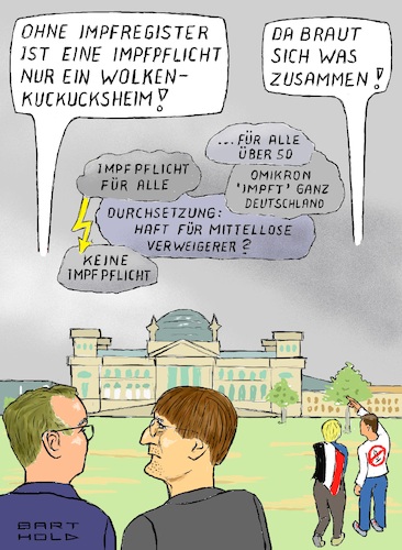 Cartoon: Herr Landsberg klärt auf (medium) by Barthold tagged karl,lauterbach,gesundheitsminister,gerd,landsberg,präsident,deutscher,städtebund,impfpflicht,debatte,bundestag,altersgrenze,überflüssig,epidemische,lage,durchsetzung,geldstrafe,ordnungshaft,querdenker,impfgegner,gewitterwolken,reichstagsgebäude,cartoon,karikatur,barthold,karl,lauterbach,gesundheitsminister,gerd,landsberg,präsident,deutscher,städtebund,impfpflicht,debatte,bundestag,altersgrenze,überflüssig,epidemische,lage,durchsetzung,geldstrafe,ordnungshaft,querdenker,impfgegner,gewitterwolken,reichstagsgebäude,cartoon,karikatur,barthold