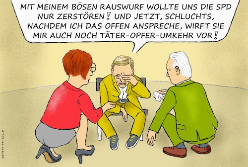 Lindner erleidet dopp. Unrecht! Lindner erleidet dopp. Unrecht!
