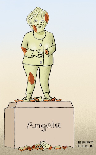 Cartoon: Merkel (medium) by Barthold tagged corona,virus,pandemie,ministerpräsidententreffen,konferenz,märz,22,2021,beschluss,ostern,ruhezeit,ruhetage,rücknahme,entschuldigung,zickzackkurs,vertrauensverlust,denkmal,statue,ton,sockel,angeschlagen,beschädigt,bruchstücke,cartoon,karikatur,barthold,corona,virus,pandemie,ministerpräsidententreffen,konferenz,märz,22,2021,beschluss,ostern,ruhezeit,ruhetage,rücknahme,entschuldigung,zickzackkurs,vertrauensverlust,denkmal,ton,sockel,angeschlagen,beschädigt,bruchstücke,cartoon,karikatur,barthold