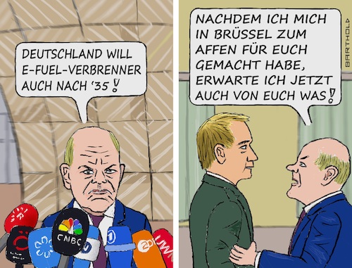 Cartoon: Olaf hat noch was gut! (medium) by Barthold tagged koalitionsstreit,ampel,verbrenneraus,kindergrundsicherung,heizung,erneuerbare,energien,2024,olaf,scholz,eu,gipfel,brüssel,dialog,christian,lindner,cartoon,karikatur,barthold,koalitionsstreit,ampel,verbrenneraus,kindergrundsicherung,heizung,erneuerbare,energien,2024,olaf,scholz,eu,gipfel,brüssel,dialog,christian,lindner,cartoon,karikatur,barthold