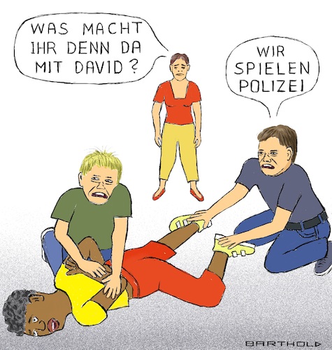 Polizeirassismus macht Schule