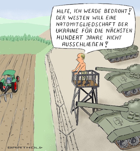 Putin bedroht Putin bedroht