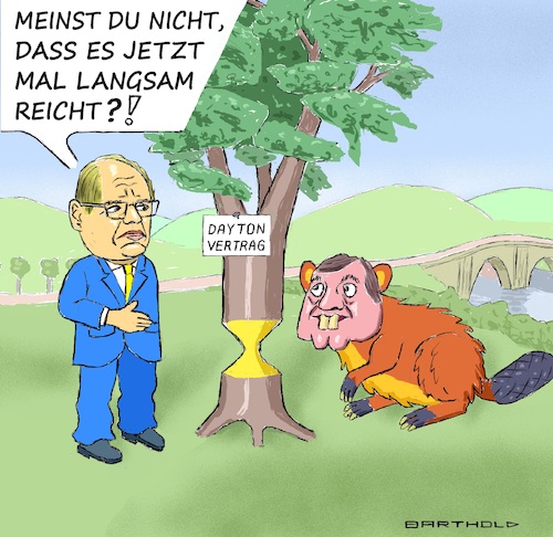 Schmidt und Dodik - der Biber Schmidt und Dodik - der Biber