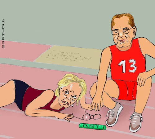 Stabübergabe Stabübergabe