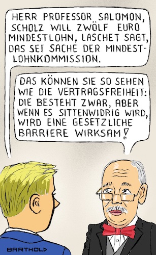 Streit um Mindestlohn Streit um Mindestlohn