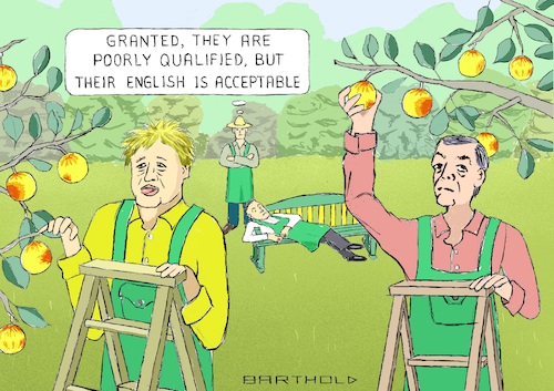 The Shutting Out of Fruitpickers The Shutting Out of Fruitpickers
