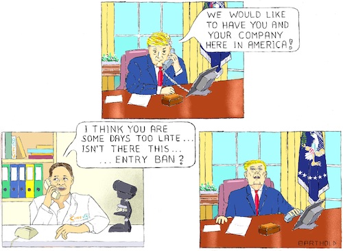 Trump and CureVac