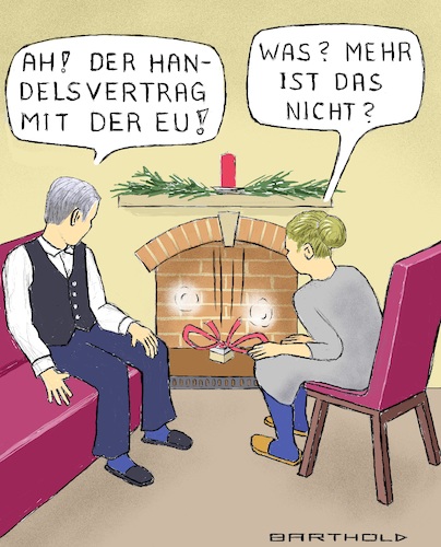 Weihnachtsgeschenk Brexit Deal Weihnachtsgeschenk Brexit Deal