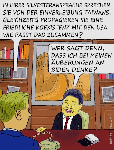 Xi glaubt an die Zukunft Xi glaubt an die Zukunft
