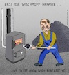 Cartoon: Aiwanger propagiert Kohle (small) by Barthold tagged hubert,aiwanger,freie,wähler,wischmoppaffaire,propagierung,kohle,kohlevorrat,ukraine,krise,befürchtung,versorgungslücke,erdgas,kohlenhaufen,kohleofen,schmutziges,gesicht,blackfacing,cartoon,karikatur,barthold