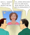 Cartoon: CDU Nachschärfung Wahlprogramm (small) by Barthold tagged deutschland,anteil,junge,menschen,klein,paul,ziemiak,armin,laschet,jana,pareigis,zdf,nachrichten,anpassung,wahlprogramm,streichung,kampf,bekämpfung,klimawandel,emission,klimagase,cartoon,karikatur,barthold