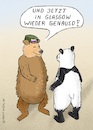 Cartoon: Die Dienstmänner sind sich einig (small) by Barthold tagged russland,china,bremser,klimaschutz,verweigerung,festlegung,datum,erreichung,klimaneutralität,ende,kohleverstromung,russischer,bär,pandabär,bärendienst,g20,rom,2021,cop26,glasgow,cartoon,karikatur,barthold