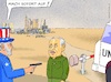 Cartoon: Eigentlich selbstverständlich (small) by Barthold tagged israel,palästinenser,krieg,gazastreifen,brutale,rücksichtslose,kriegsführung,abriegelung,internationale,hilfe,drohung,biden,entzug,waffenlieferungen,uncle,sam,benjamin,netanjahu,netanyahu,un,lastwagen,schlagbaum,cartoon,karikatur,barthold