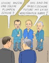 Cartoon: FDP feiert Maßnahmenende (small) by Barthold tagged corona,pandemie,infektionsschutzmaßnahmen,auslaufen,märz,31,2022,erwartung,anstieg,infektionszahlen,inzidenzen,belastung,gesundheitssystem,krankenhäuser,marco,buschmann,christian,lindner,wolfgang,kubicki,arbeitsschuhe,verstärkte,kappe,stahlkappe,schienbeinprotektor,knieprotektor,füße,fallen,cartoon,karikatur,barthold