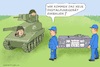 Cartoon: Irgendwas stimmt nicht! (small) by Barthold tagged bundeswehr,beschaffung,beschaffungsamt,koblenz,digitalfunkgeräte,auftragswert,einskommadrei,milliarden,versäumnis,prüfung,einbauplatz,stromversorgung,boris,pistorius,panzer,anlieferung,schildbürgerstreich,cartoon,karikatur,barthold