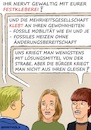 Cartoon: Kleben und Kleben (small) by Barthold tagged letzte,generation,verkehrsblockaden,festkleben,fahrbahn,sprecherinnen,bewegung,carla,rochel,hinrichs,bürger,kleben,gewohnheiten,größeres,problem,cartoon,karikatur,barthold