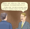 Cartoon: Merkel will erw. Sicherheitsrat (small) by Barthold tagged angela,merkel,rede,vereinte,nationen,un,75,jahre,jubiläum,sicherheitsrat,erweitert,vergrößert,björn,höcke,afd,regierungschef,bundeskanzler,cartoon,karikatur,barthold