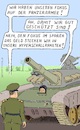 Cartoon: Prioritäten (small) by Barthold tagged ukraine,angriffskrieg,eroberungskrieg,russland,wladimir,putin,panzer,t74,veraltet,schlechte,unzureichende,panzerung,priorität,high,tech,waffen,hyperschallraketen,avangard,kinschal,panzerfahrer,offizier,general,dialog,gespräch,cartoon,karikatur,barthold