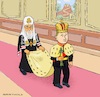 Cartoon: Putin und sein Messdiener (small) by Barthold tagged ukraine,ukrainekrieg,papst,franziskus,patriarch,oberhaupt,russisch,orthodoxe,kirche,kyrill,verstimmung,vorwurf,übermaß,putin,putinnähe,verstrickung,politik,messdiener,schleppenträger,cartoon,karikatur,barthold