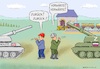 Cartoon: Rangierplatz Schlachtfeld (small) by Barthold tagged ukraine,ukrainekrieg,russland,intensivierung,kriegsanstrengungen,westen,usa,budgetprobleme,infragestellung,hilfe,republikaner,abgeordnetenhaus,kongress,panzer,einweiser,güterzug,lagerhaus,ladung,munition,artilleriegranaten,nordkorea,cartoon,karikatur,barthold