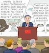 Cartoon: Teilbare Prinzipien (small) by Barthold tagged weltwirtschaftsforum,davos,2022,wwf,wef,xi,jinping,parteivorsitzender,staatspräsident,volksrepublik,china,forderung,internationale,zusammenarbeit,vertrauen,untersuchung,herkunft,coronavirus,widerspruch,zweierlei,maß,cartoon,karikatur,barthold