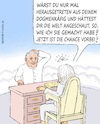 Cartoon: Tod Papst Benedikt XVI (small) by Barthold tagged joseph,ratzinger,papst,benedikt,xvi,tod,theoretiker,mangel,menschliche,wärme,dogmatismus,entfernung,kirchenvolk,fehler,missbrauch,bewältigung,aufarbeitung,falsche,aussage,fragwürdige,äußerung,islam,ablehnung,homosexualität,cartoon,karikatur,barthold