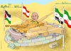 Cartoon: Und jetzt auch noch Syrien! (small) by Barthold tagged benjamin,netanjahu,netanyahu,dreht,durch,panzer,angriff,hamas,hisbollah,iran,syrien,ziel,schutz,drusen,hochburg,suweida,koalition,abtrünnig,vereinigtes,thora,judentum,schas,cartoon,karikatur,barthold