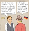 Cartoon: Vergleich (small) by Barthold tagged tag,deutschen,einheit,dritter,oktober,feiern,hochzeitstag,ehe,zerrüttet,cartoon,karikatur,barthold