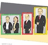 Cartoon: Wer wie stark im Koalitionspap.? (small) by Barthold tagged ergebnis,sondierungen,sondierungsergebnis,ampel,ampelkoalition,robert,habeck,annalena,baerbock,grüne,olaf,scholz,spd,christian,lindner,fdp,durchsetzung,eigener,punkte,balkendiagramm,pressefoto,pressekonferenz,cartoon,karikatur,barthold