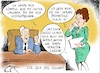 Cartoon: Chef der Zukunft (small) by Michael Riedler tagged chef,zukunft,führung,widerspruch,team,mitarbeiter,mitarbeiterführung