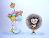 Cartoon: bald ist eiszeit (small) by katzen-gretelein tagged igel,essen,eiszeit