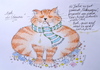 Cartoon: bob der streuner (small) by katzen-gretelein tagged katze,futter,fressen,personenkult,london