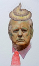 Cartoon: eine bessere krone konnten wir f (small) by katzen-gretelein tagged krone,präsident,trump,scheißhaufen,aussenpolitik