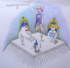 Cartoon: hotel dracula ... (small) by katzen-gretelein tagged gastronomie,horror