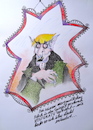 Cartoon: nosferatu erschrak ... (small) by katzen-gretelein tagged ungeheuer,vampir,donald,trump,aussenpolitik,spiegel
