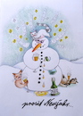 Cartoon: prosit neujahr (small) by katzen-gretelein tagged philosophie,katzen,schneelandschaft