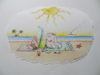 Cartoon: unter südlicher sonne ... (small) by katzen-gretelein tagged sonne,meer,urlaub,schwein,elefant,verliebt,limonade