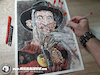 Cartoon: Drawing Fruegger - Dark Art (small) by Art by Mihai Alin Ion tagged drawing,illustration,painting,freelancer,mihaialinion,horror,halloween,freddykrueger,darkart,pencildrawing