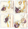 Cartoon: RApuNZEL (small) by OTTbyrds tagged rapunzel,märchen,prinz,prinzessin,haar,ranzig,fairytale,oldstories