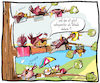 Cartoon: Urlaub (small) by OTTbyrds tagged vacation,urlaubszeit,urlaubsreif,entspannung,überfüllt,hochsaison,reiselust