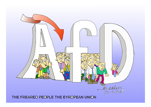 Cartoon: election (medium) by vasilis dagres tagged election,in,european,union