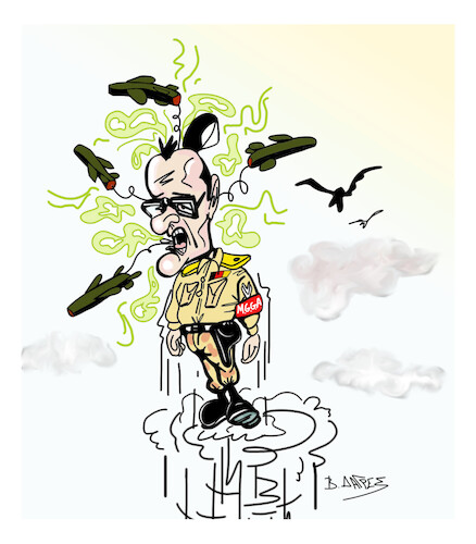 Cartoon: Friedrich Merz (medium) by vasilis dagres tagged friedrich,merz