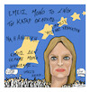 Cartoon: corruption EVA KAILI (small) by vasilis dagres tagged corruption,european,union