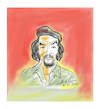 Cartoon: Ernesto Guevara (small) by vasilis dagres tagged guevara,cuba,argentina