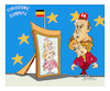 Cartoon: EYROZONE SUMMIT (small) by vasilis dagres tagged greecee,eyropean,union,turkey,merkel,erntogan